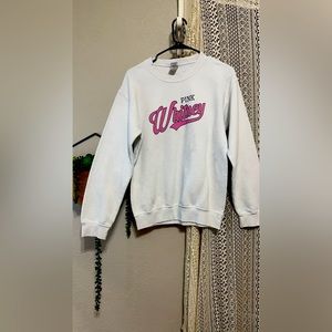 Women’s pink Whitney crewneck